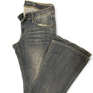 VINTAGE Old Navy Low Rise Flare Women’s Jeans in medium wash 12